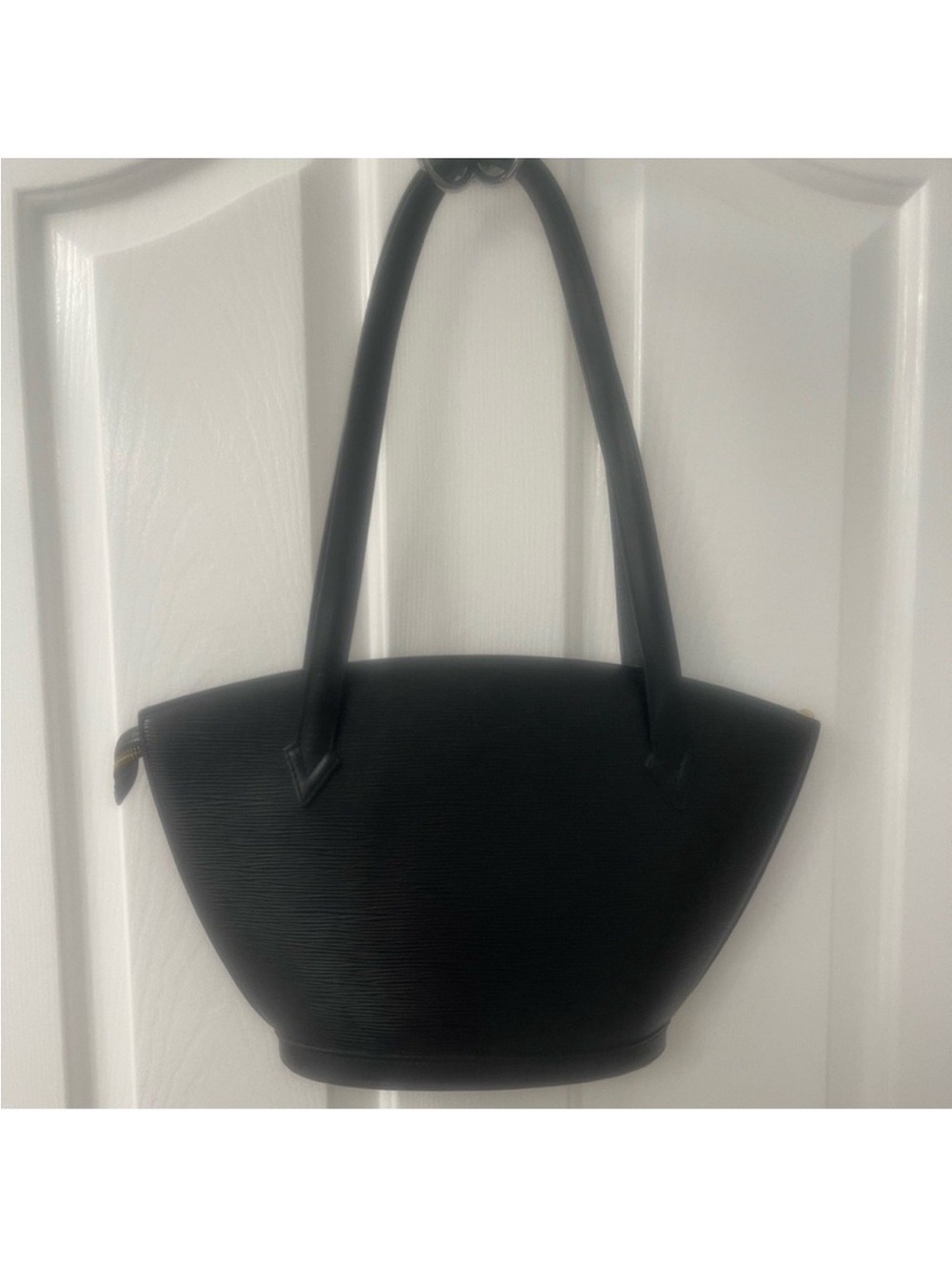 Louis Vuitton Black Epi Leather Shoulder Bag